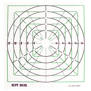 Cake Top Marking Template